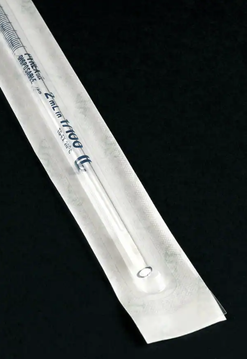 Thermo Scientific™ Sterilin™ Glass Plugged Pipettes in Individual Paper Peel Packaging